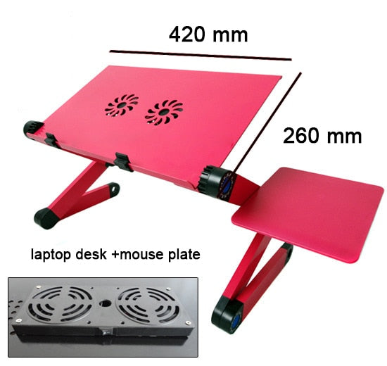 Adjustable Laptop Desk Computer Table Stand