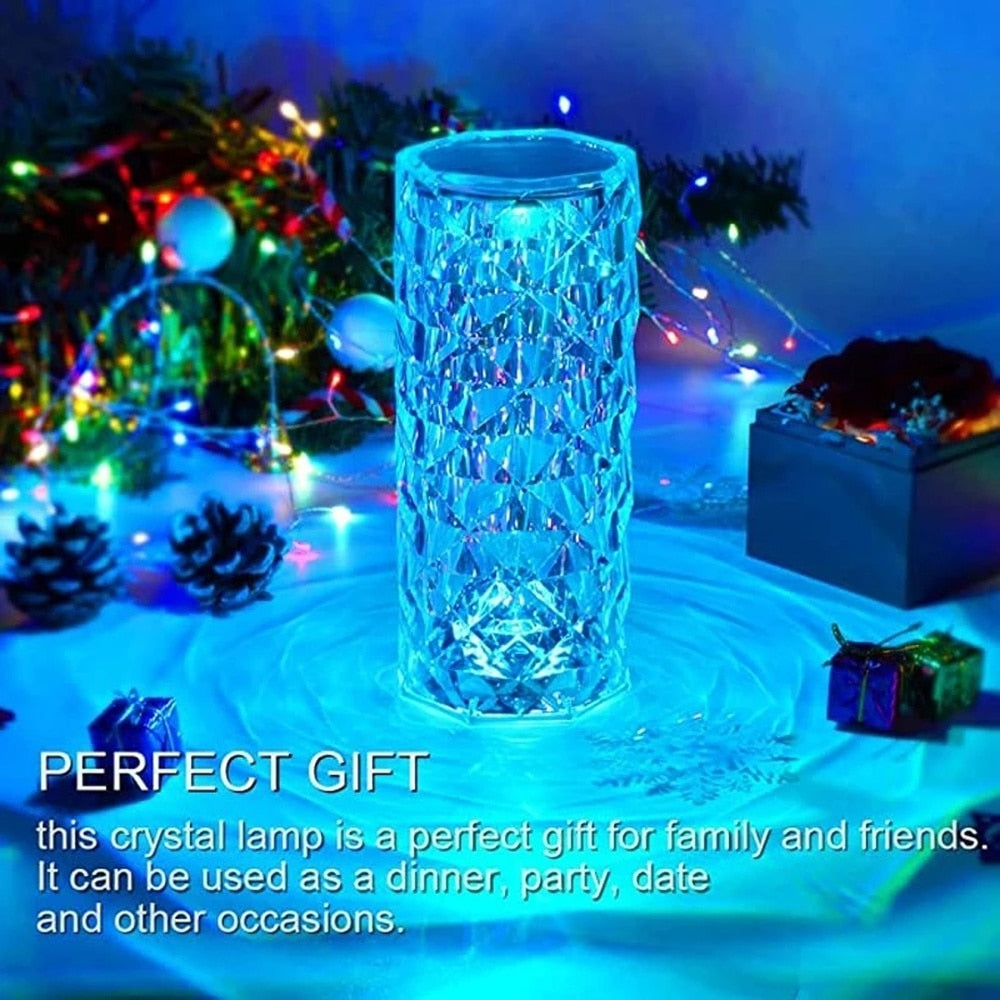 USB Touch Crystal Night Light