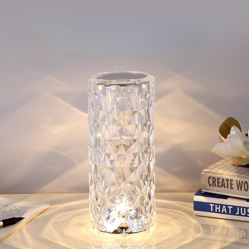 USB Touch Crystal Night Light