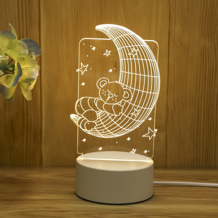 Note Board Night Lamp