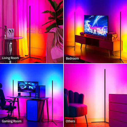 RGB LED Floor Lamps Indoor Lighting
