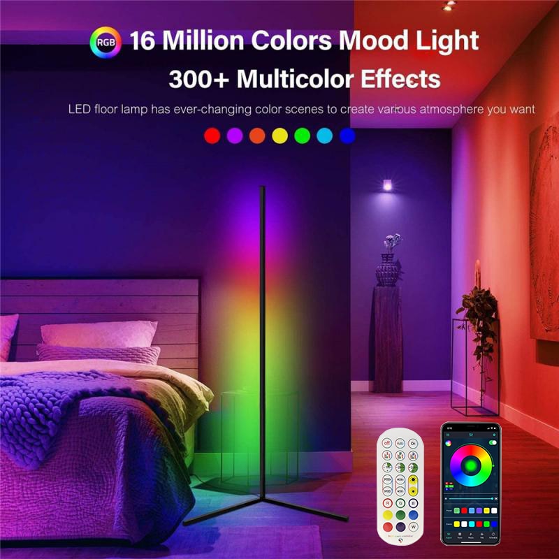 RGB LED Floor Lamps Indoor Lighting